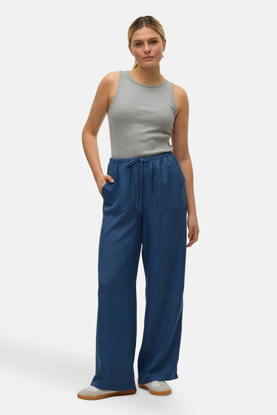 Pantalon coloré bleu - VERO MODA® - VERO MODA® - 2