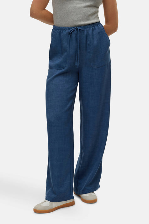 VMMELANEY HW LOOSE PANT WVN GA NOOS