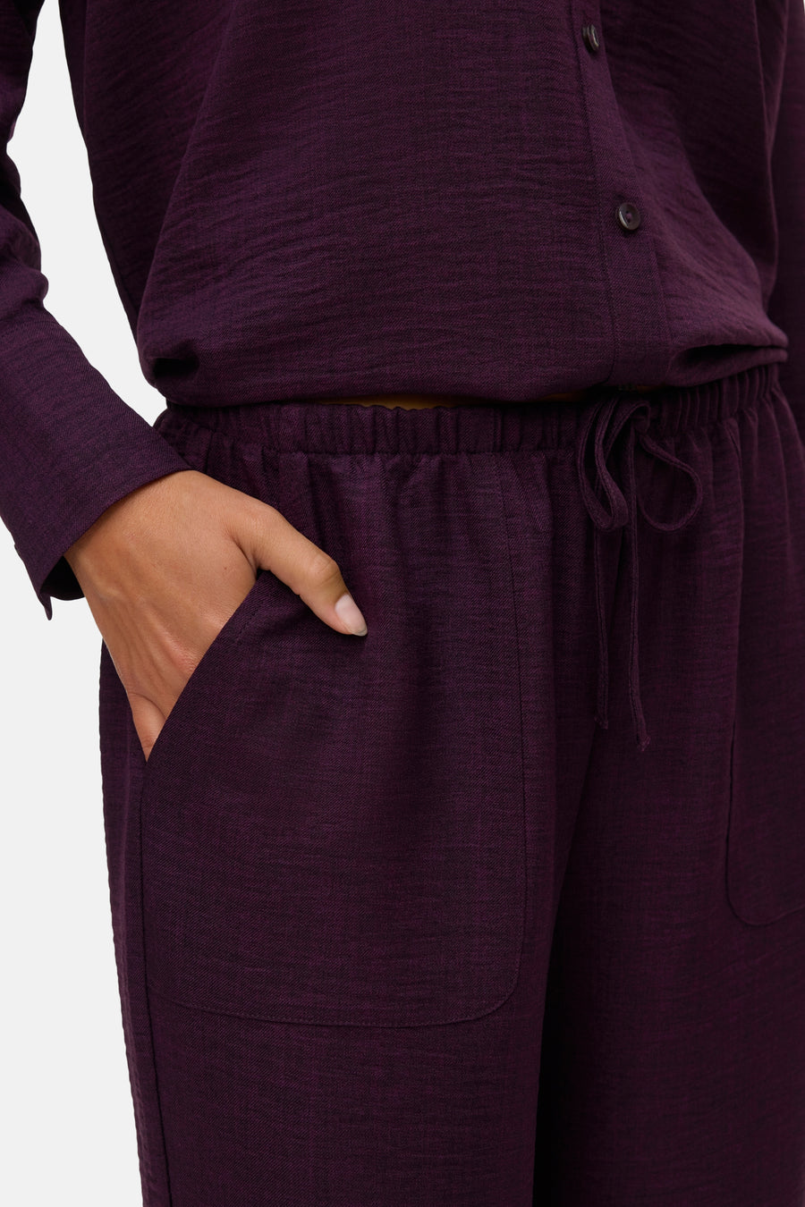 Pantalon coloré - Mauve - VERO MODA®