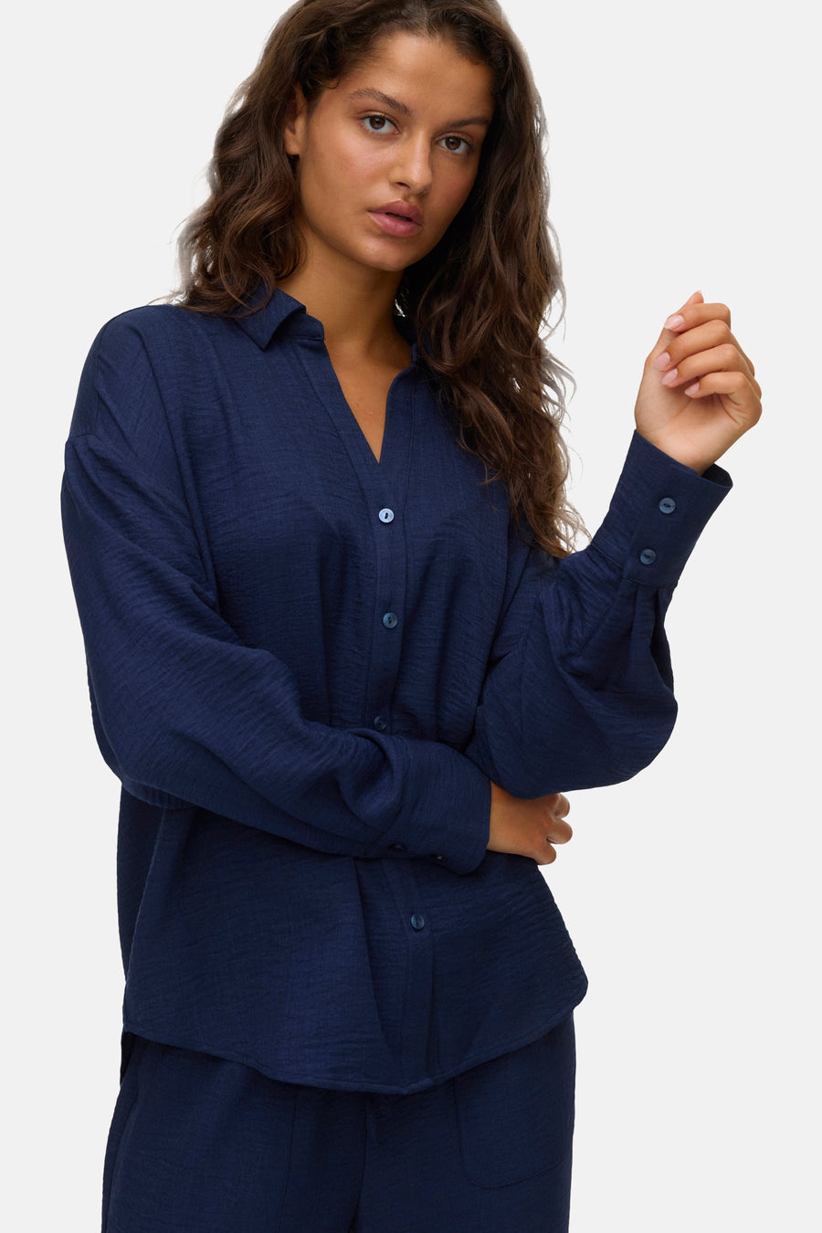 Chemise à manches longues - bleu - VERO MODA®