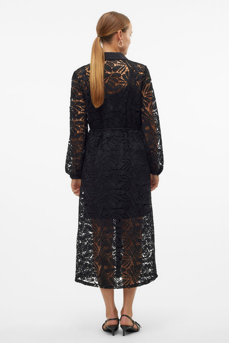 VMEDA LS 7/8 SHIRT DRESS PA WVN PRM