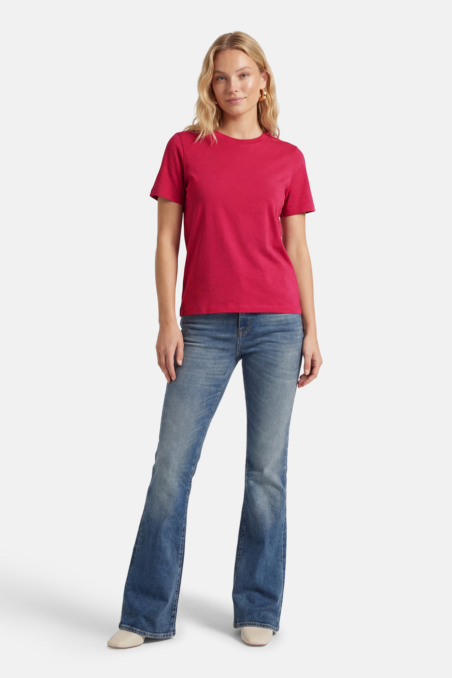 T-shirt à manches courtes - rose