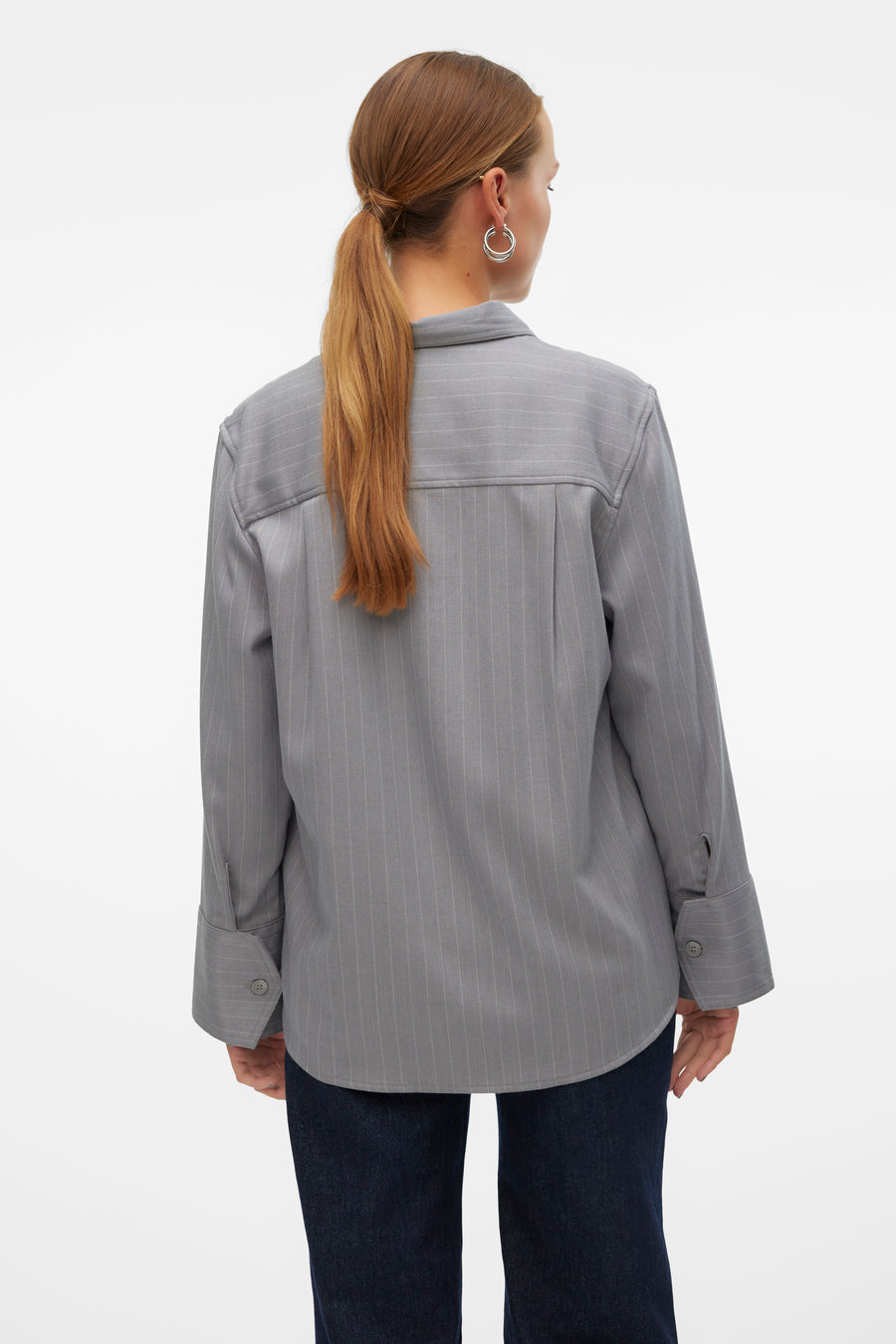 VMDANIA STRIPE LS SHIRT WVN GA