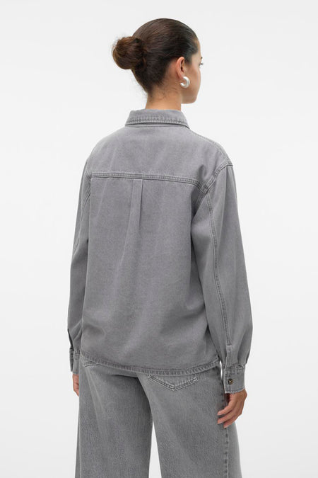 VMPAIGE LS BOW DNM SHIRT GU216