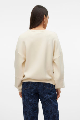 VMROCCA L/S O-NECK SWEAT JRS EXP BTQ GA - VERO MODA®