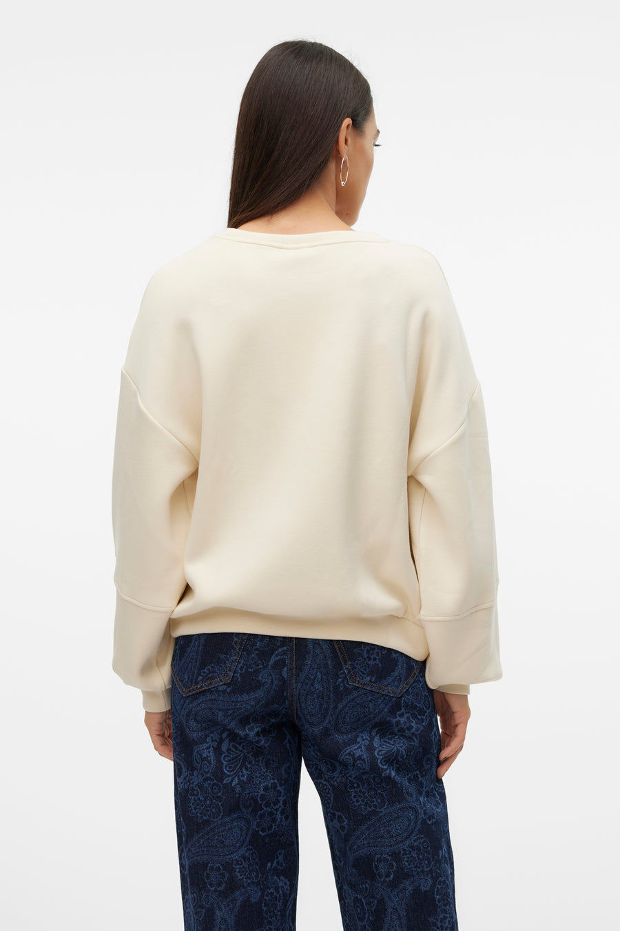 VMROCCA L/S O-NECK SWEAT JRS EXP BTQ GA - VERO MODA®