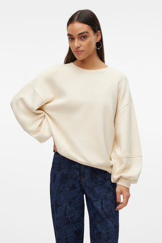 VMROCCA L/S O-NECK SWEAT JRS EXP BTQ GA - VERO MODA®