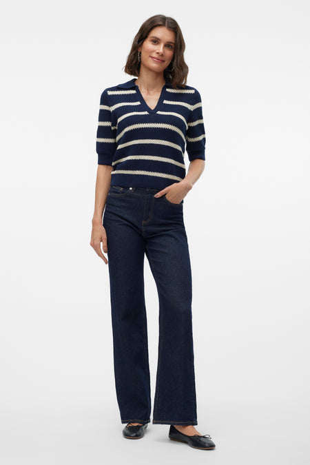 VMAMAZING 2/4 V-NEC POLO PULLOVER GA BOO