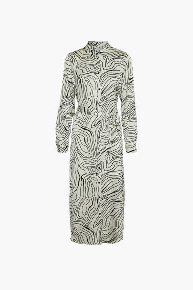 VMROBIN L/S SHIRT 7/8 DRESS W EXP BTQ GA