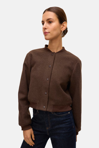 VMCHLOE LS SHORT BOMBER JACKET