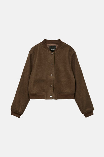 VMCHLOE LS SHORT BOMBER JACKET