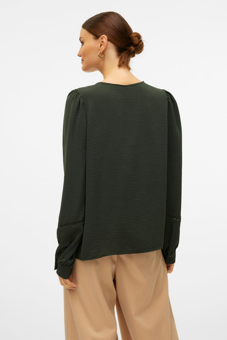 VMALVA L/S TAPE SHIRT WVN GA