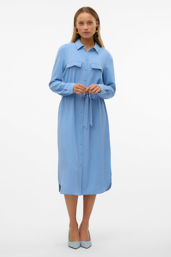 Robes manches longues Bleu - VERO MODA®