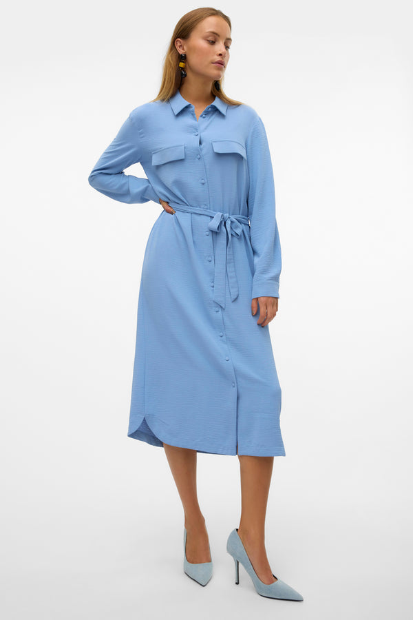 Robes manches longues Bleu - VERO MODA®