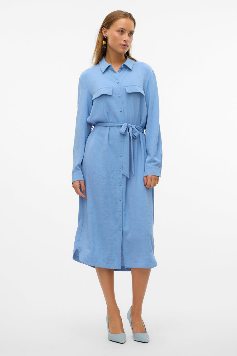 Robes manches longues Bleu - VERO MODA®