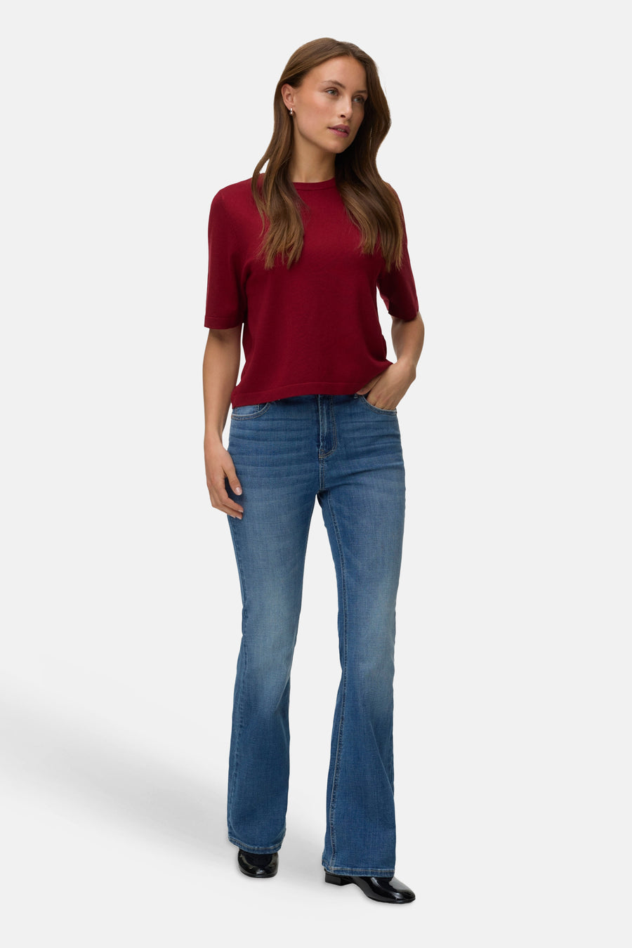 Pull col O - Biking Red