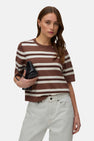Pull col O - brun