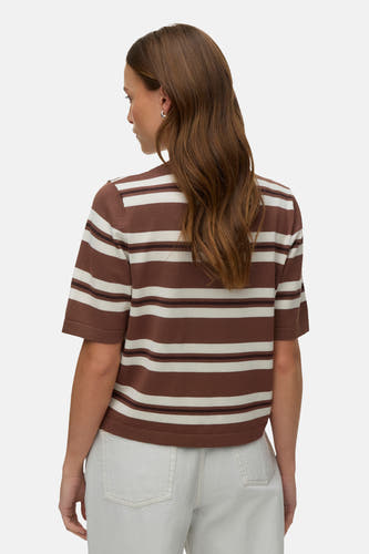 Pull col O - brun