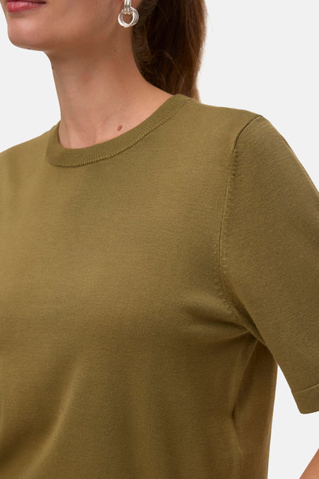 Pull col O - kahki