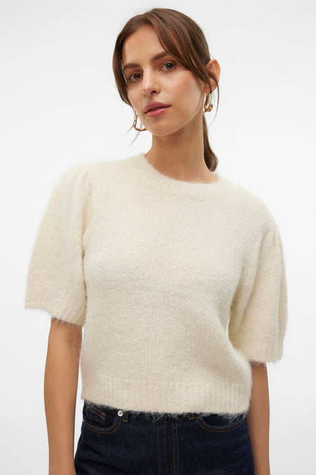 VMNOVAH SS O-NECK PUFF PULLOVER GA NOOS