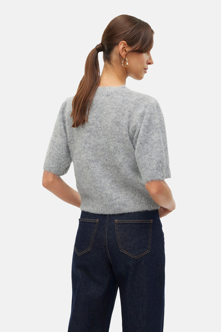 VMNOVAH SS O-NECK PUFF PULLOVER GA NOOS