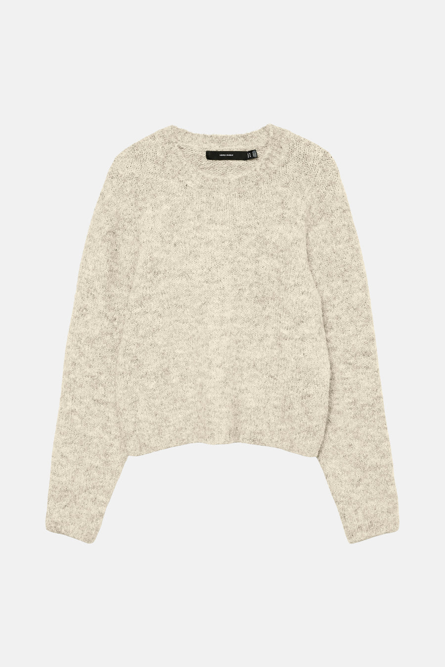 Pull à col rond - écru - VERO MODA®