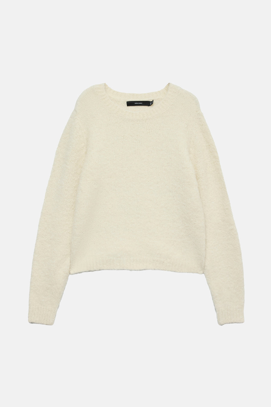 Pull à col rond - écru - VERO MODA®