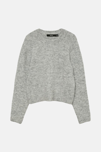 Pull à col rond - gris - VERO MODA®