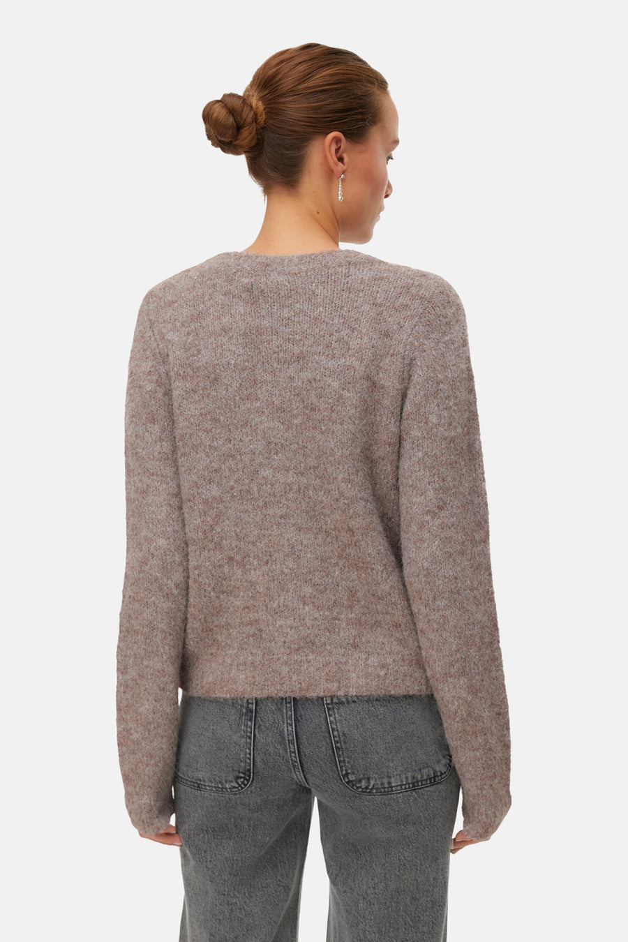 Cardigan - Brown Lentil