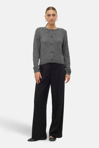 VMNOVAH LS O-NECK BUTTON CARDI GA NOOS
