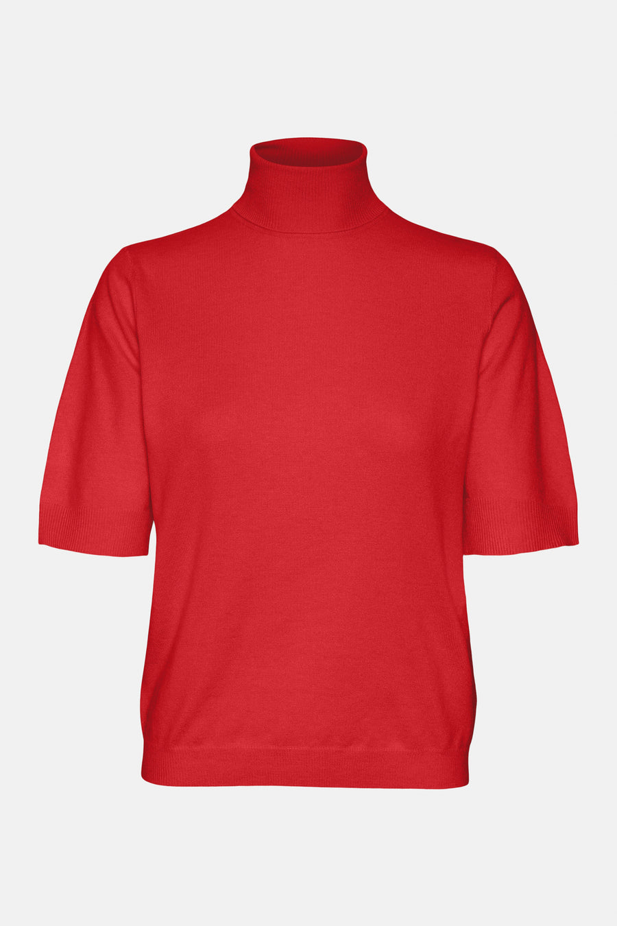 Pull à col roulé - rouge - VERO MODA®