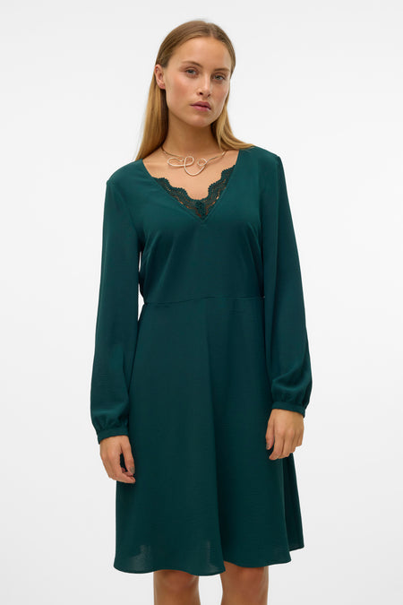 VMTHEA L/S ABK DRESS WVN BTQ GA