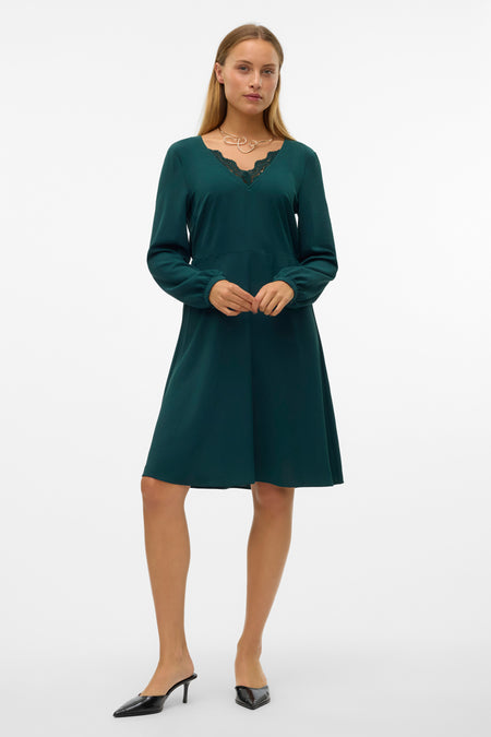 VMTHEA L/S ABK DRESS WVN BTQ GA