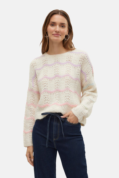 VMHATTY LS O-NECK STITCH PULLOVER BOO