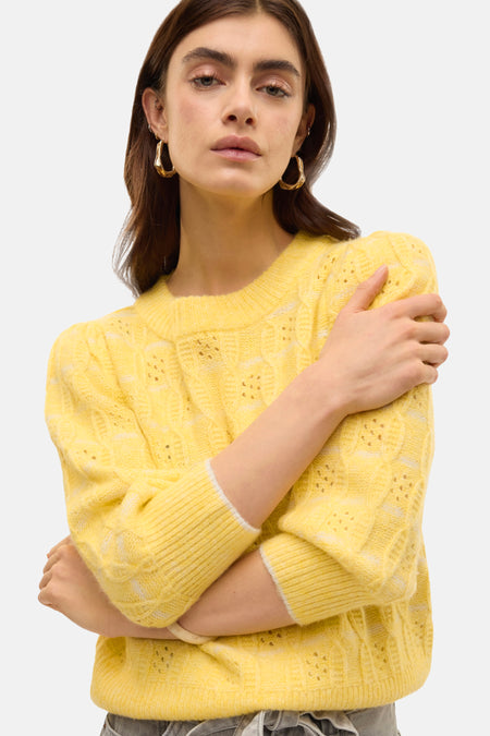 VMNEWLEONOR 3/4 O-NECK PULLOVER GA BOO