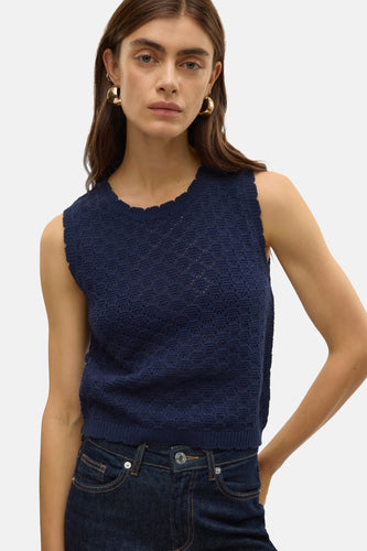 VMJACKIE SL SHORT O-NECK PULLOVER BOO - VERO MODA®