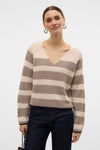 VMFABULOUS LS V-NECK SHORT PULLOVER BOO