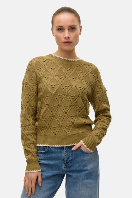 VMJULIAN LS O-NECK PULLOVER GA BOO