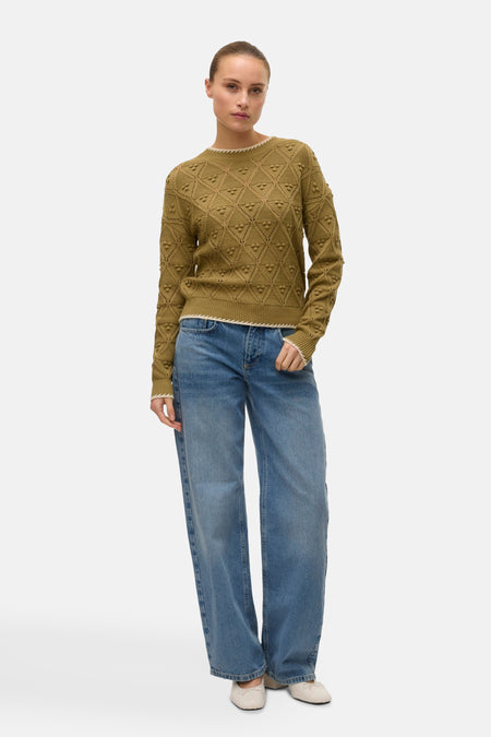 VMJULIAN LS O-NECK PULLOVER GA BOO