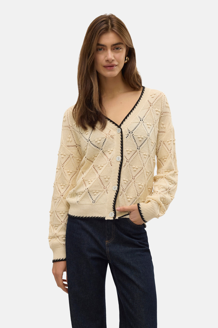 Gilet - écru - VERO MODA®