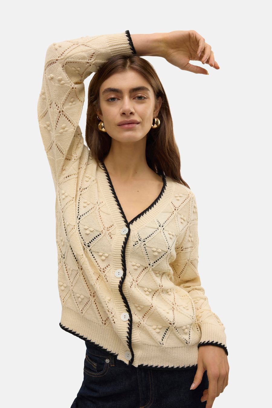 Gilet - écru - VERO MODA®