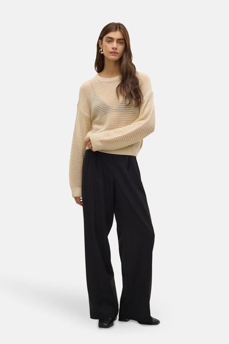 VMNEWMADERA LS O-NECK PULLOVER BOO
