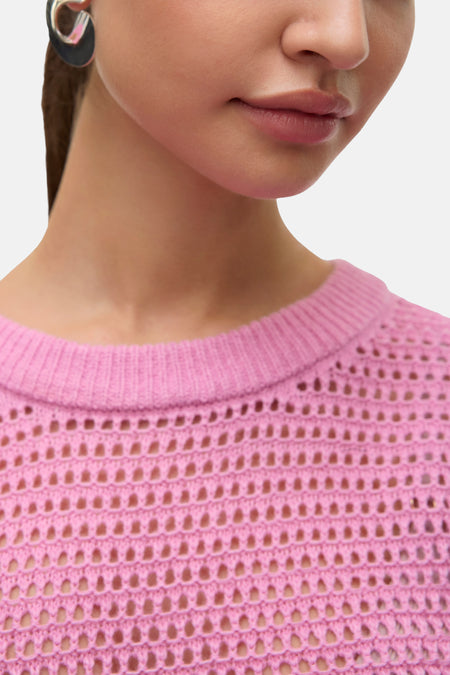 VMNEWMADERA LS O-NECK PULLOVER BOO