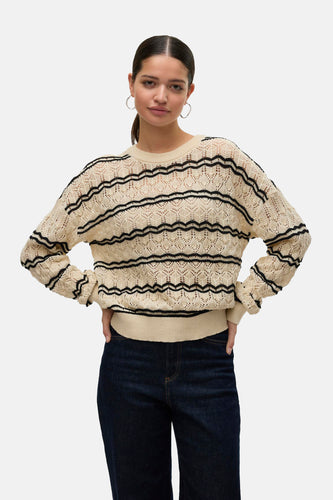 VMBELLA LS O-NECK PULLOVER GA BOO - VERO MODA®