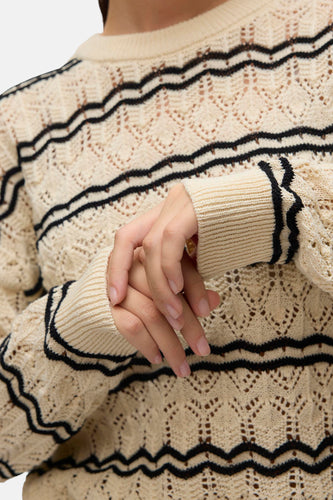 VMBELLA LS O-NECK PULLOVER GA BOO - VERO MODA®