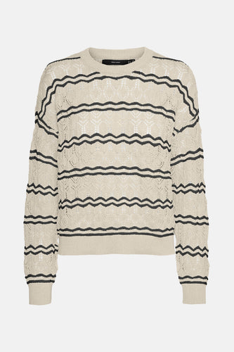VMBELLA LS O-NECK PULLOVER GA BOO - VERO MODA®