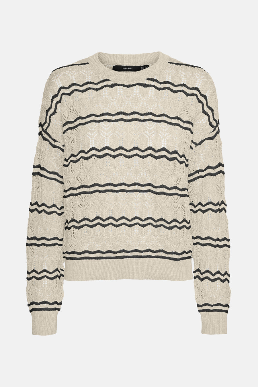 VMBELLA LS O-NECK PULLOVER GA BOO - VERO MODA®