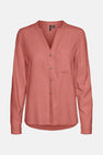 VMMYMILO L/S V-NECK SHIRT WVN GA
