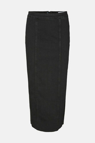 Jupe longue - black denim - VERO MODA®