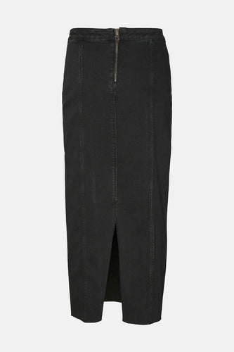 Jupe longue - black denim - VERO MODA®